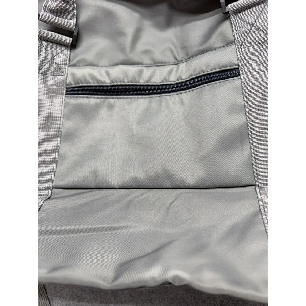 Herschel Supply Co Strand Duffle Bag Grey Nylon Weekend Travel Gym Carryall